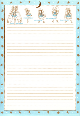 Inner Senshi
Nakayoshi 40th Anniversary
Sailor Moon Notebook
